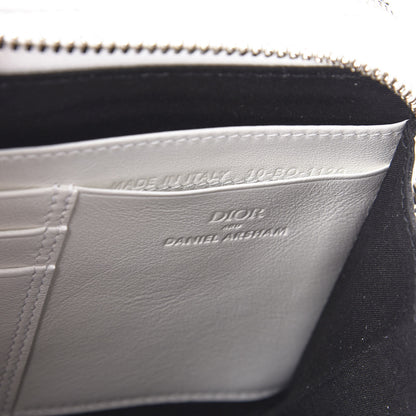Christian Dior X DANIEL ARSHAM Grained Calfskin Newspaper Messenger White 9 of 11