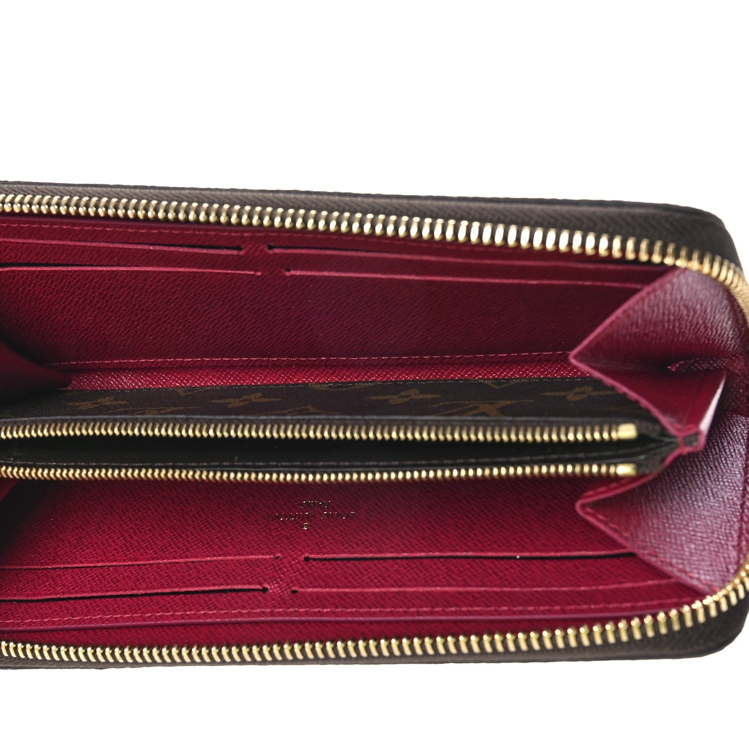 Louis Vuitton Monogram Clemence Wallet Fuchsia 5 of 10