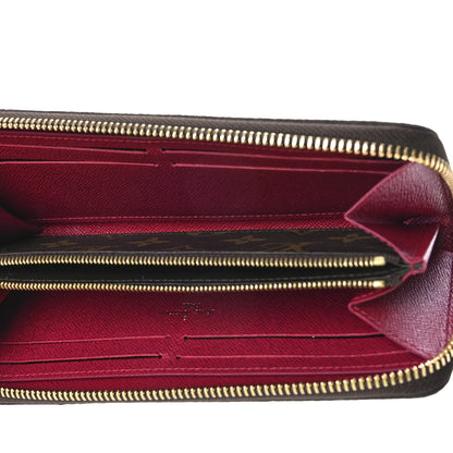 Louis Vuitton Monogram Clemence Wallet Fuchsia 5 of 10