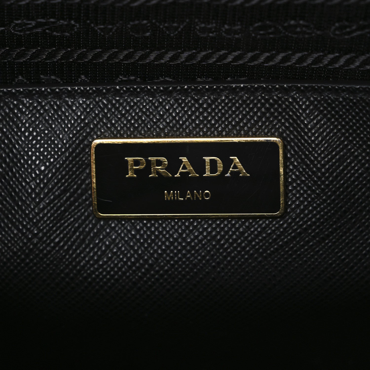 Prada Saffiano Lux Medium Galleria Double Zip Tote Black 6 of 10