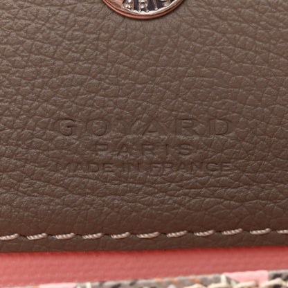 Goyard Goyardine Saint Louis Claire Voie PM Grege Powder Pink 7 of 11