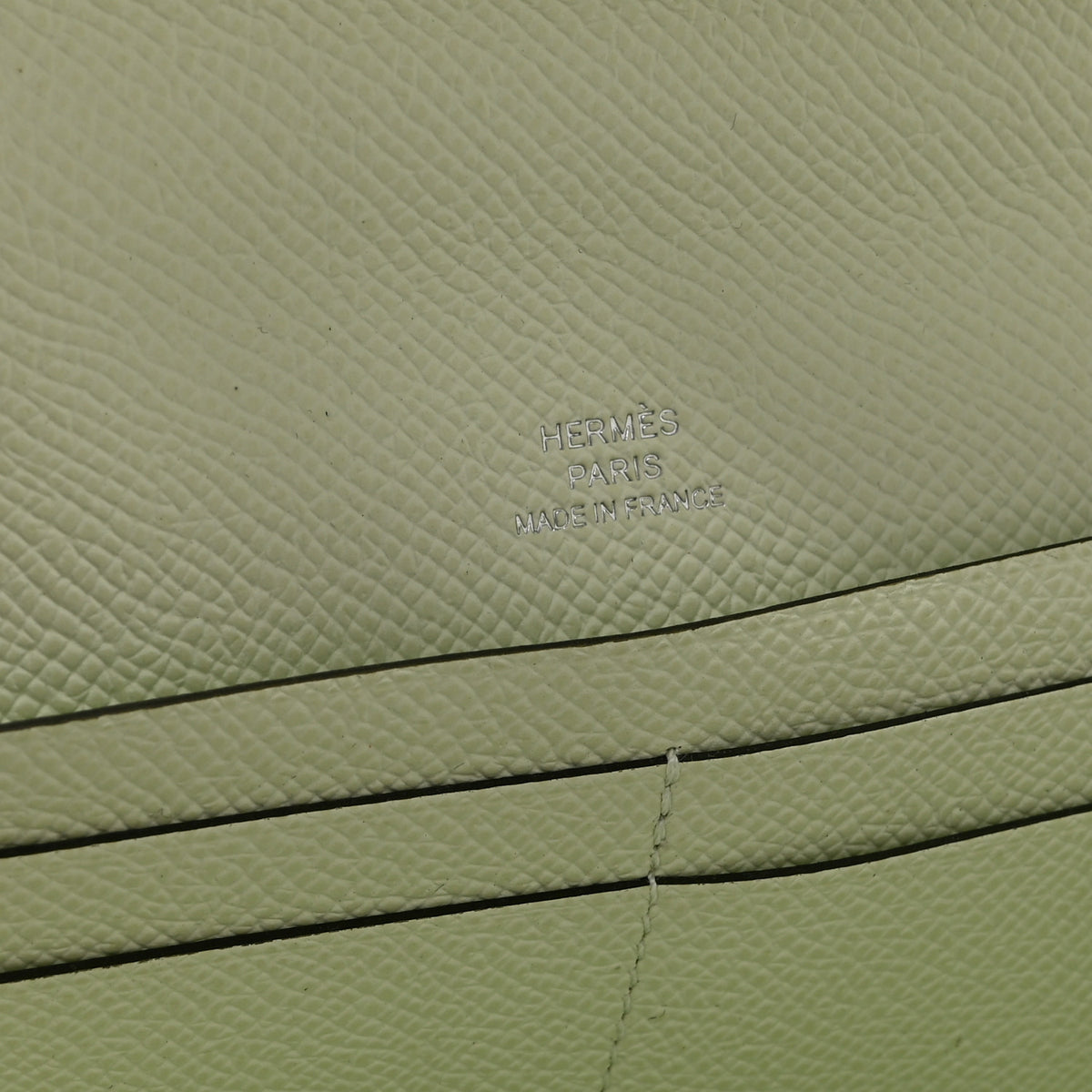 Hermes Epsom Maillon Wallet To Go Vert Fizz 6 of 12