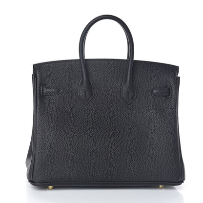 Hermes Togo Birkin 25 Black 4 of 31