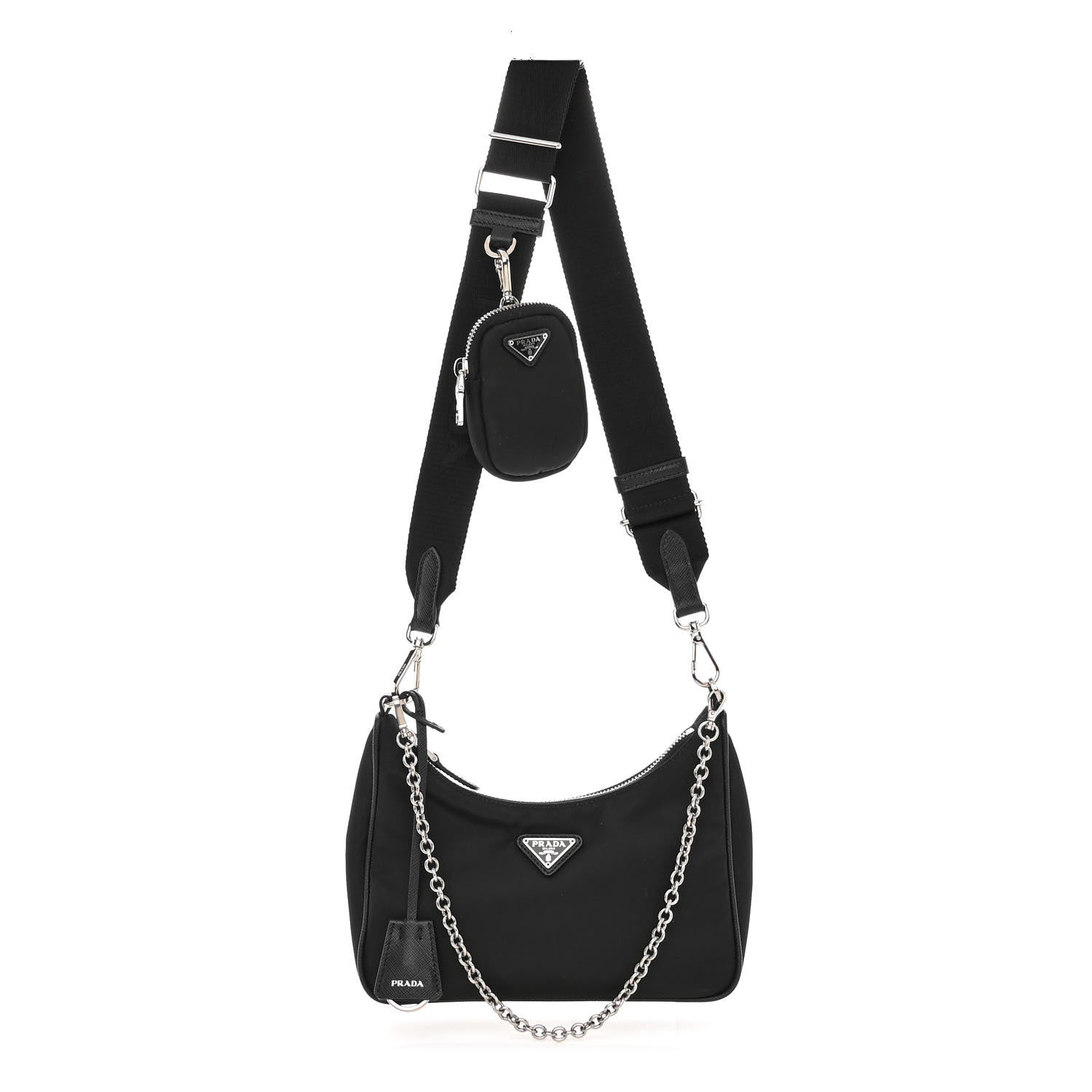 Prada Nylon Re-Edition 2005 Shoulder Bag Black 1 of 12