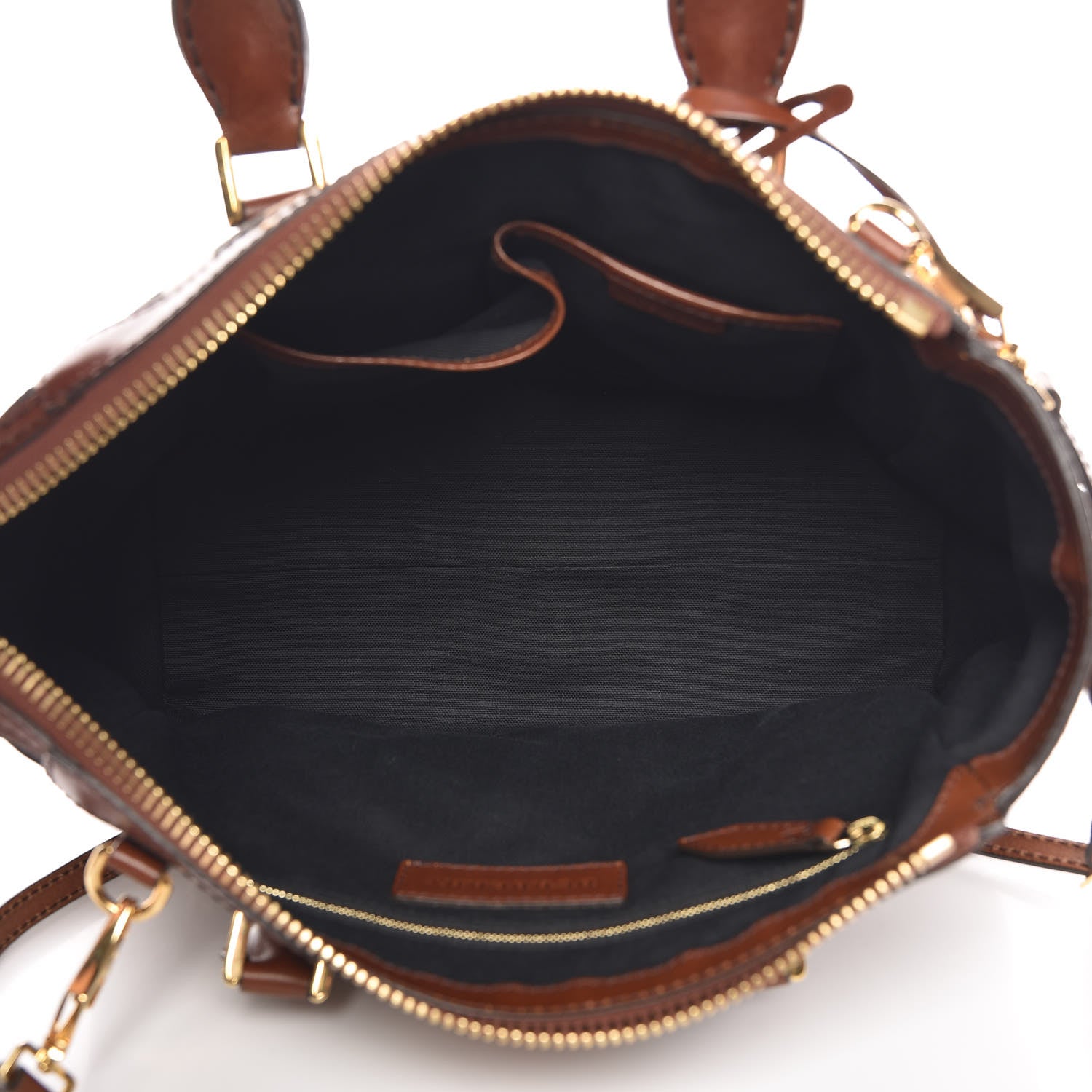 Burberry House Check Small Gladstone Dark Tan 7 of 11