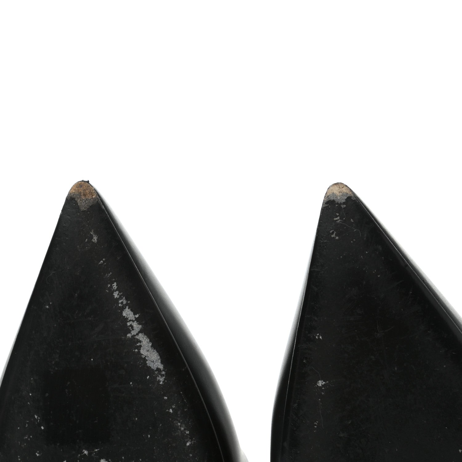 Valentino Garavani Calfskin Roman Stud Ankle Strap Flat Mules 39.5 Black 9 of 10