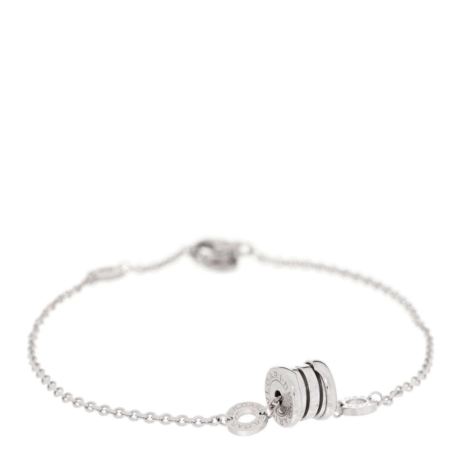 Bulgari 18K White Gold B.Zero1 Bracelet 1 of 6