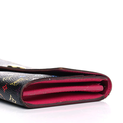 Louis Vuitton Monogram Multicolor Sarah Wallet Black Grenade 9 of 13