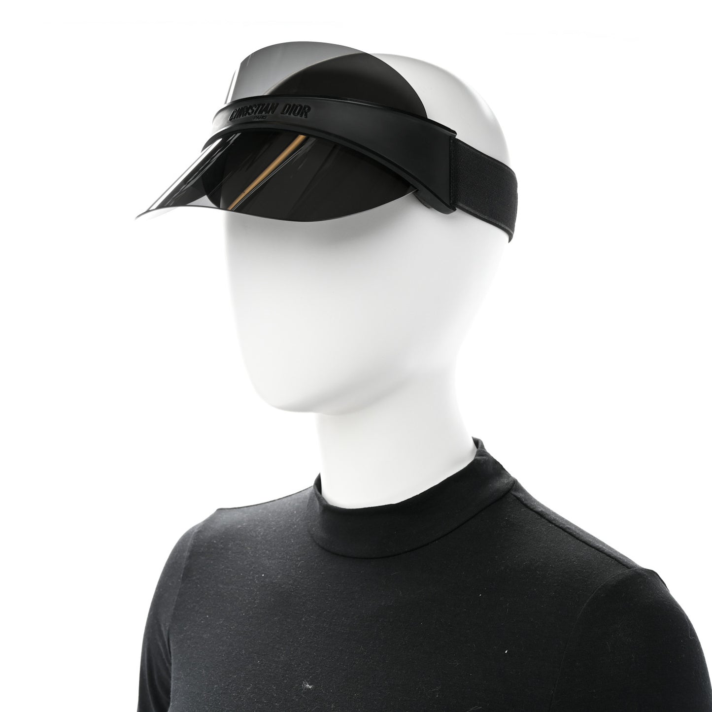 Mirrored DiorClubV1U Sun Visor Black