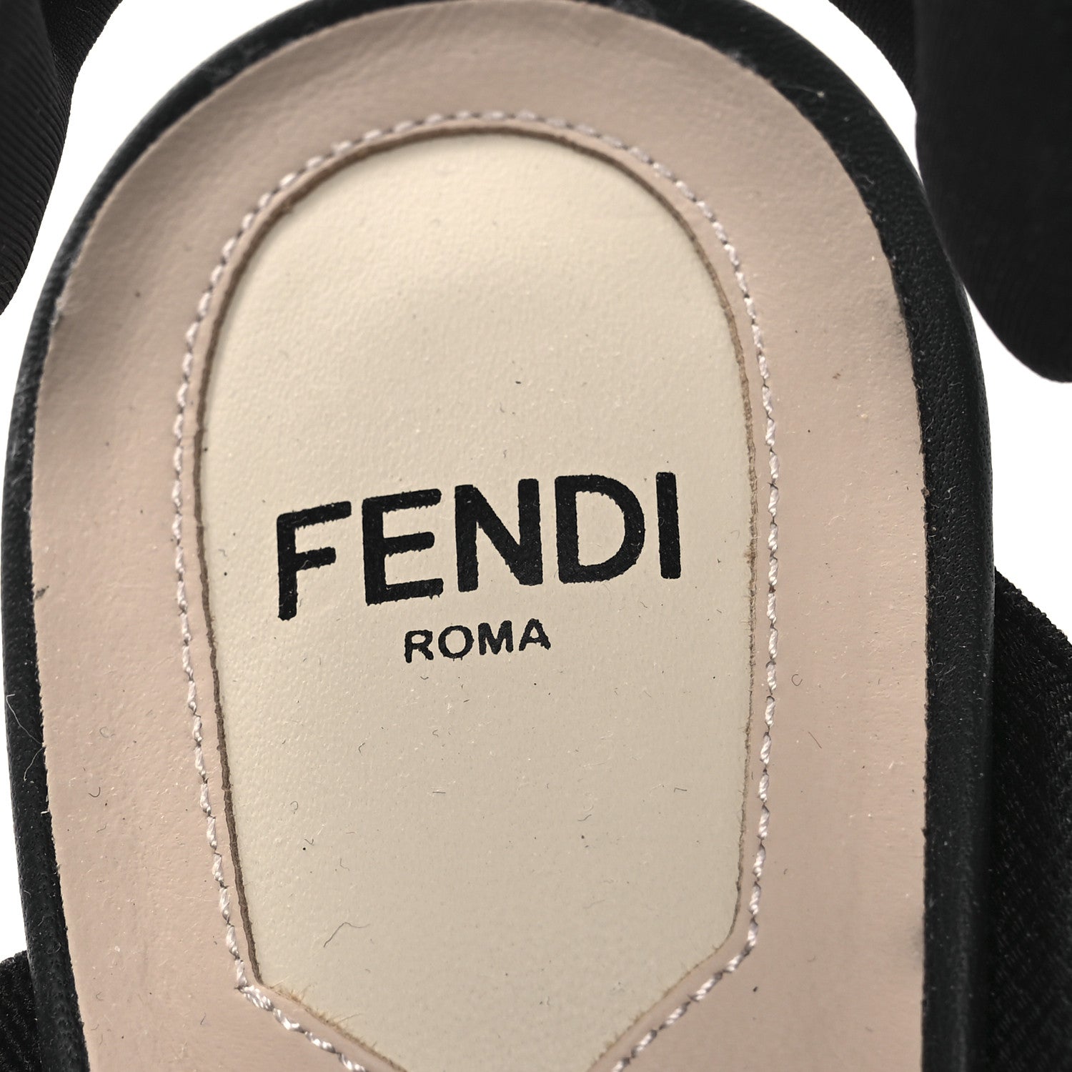 Fendi Technical Mesh FF Colibri 55mm Slingback Pumps 37.5 Tobacco Moro Bordeaux Black Militare 8 of 12