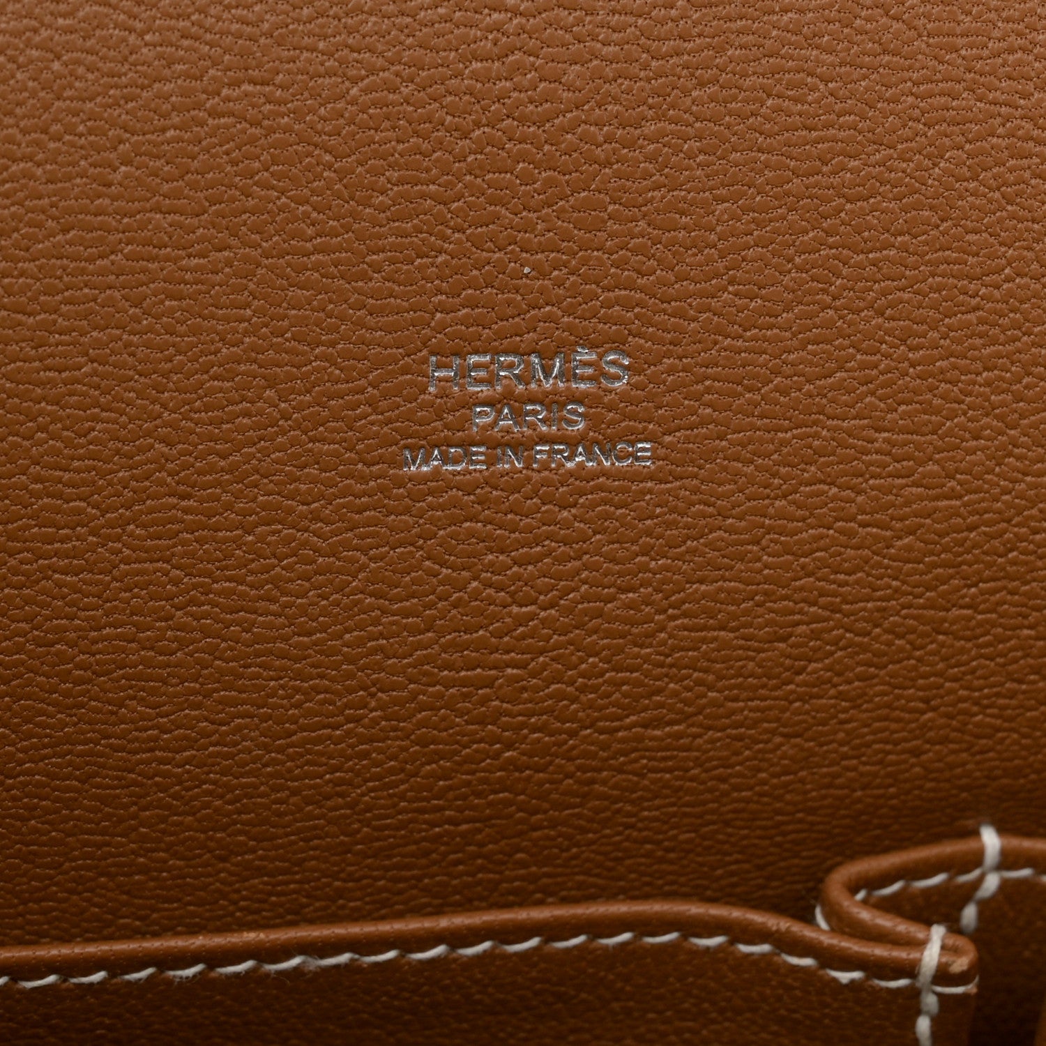 Hermes Taurillon Clemence Jypsiere 28 Gold 6 of 14