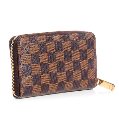 Louis Vuitton Damier Ebene Zippy Compact Wallet 3 of 8