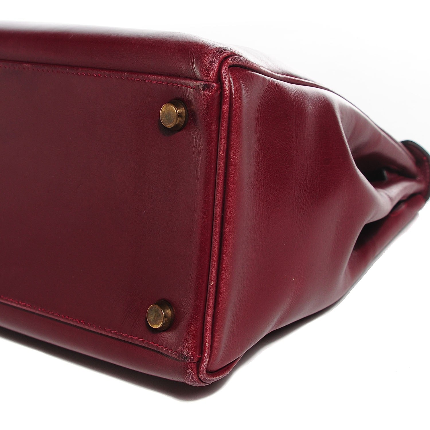 Hermes Box Kelly Retourne 32 Rouge H 8 of 23