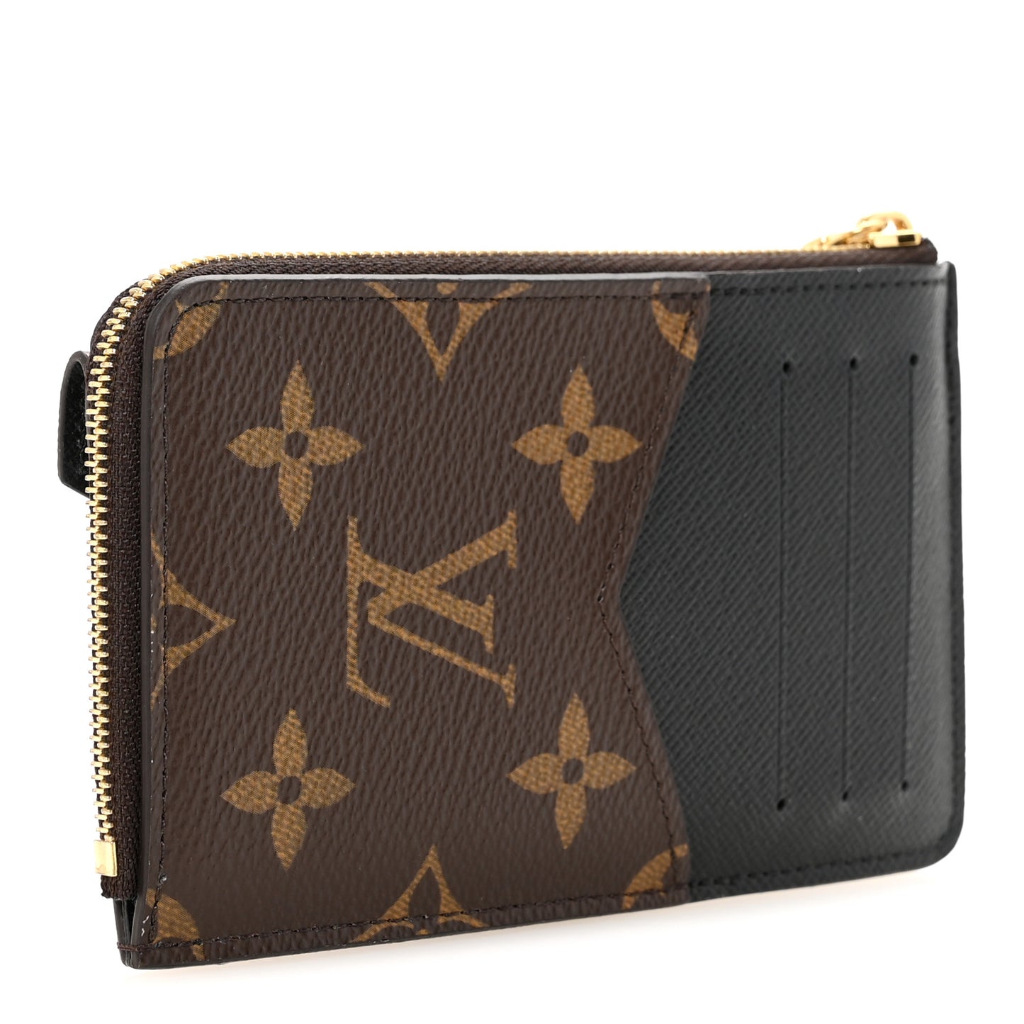 Monogram Recto Verso Card Holder Black