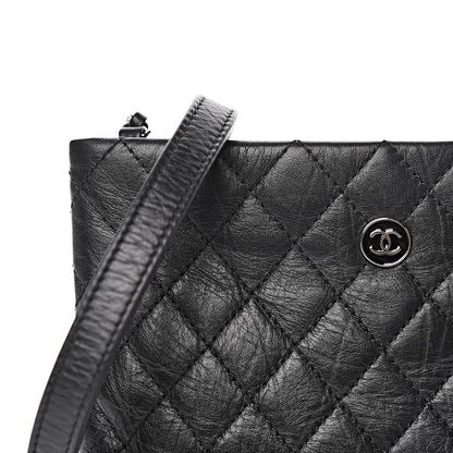 Chanel Calfskin Quilted Crossbody Bag Black 9 of 11
