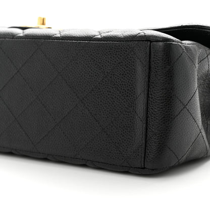 Chanel Caviar Quilted Maxi Double Flap Black 10 of 13