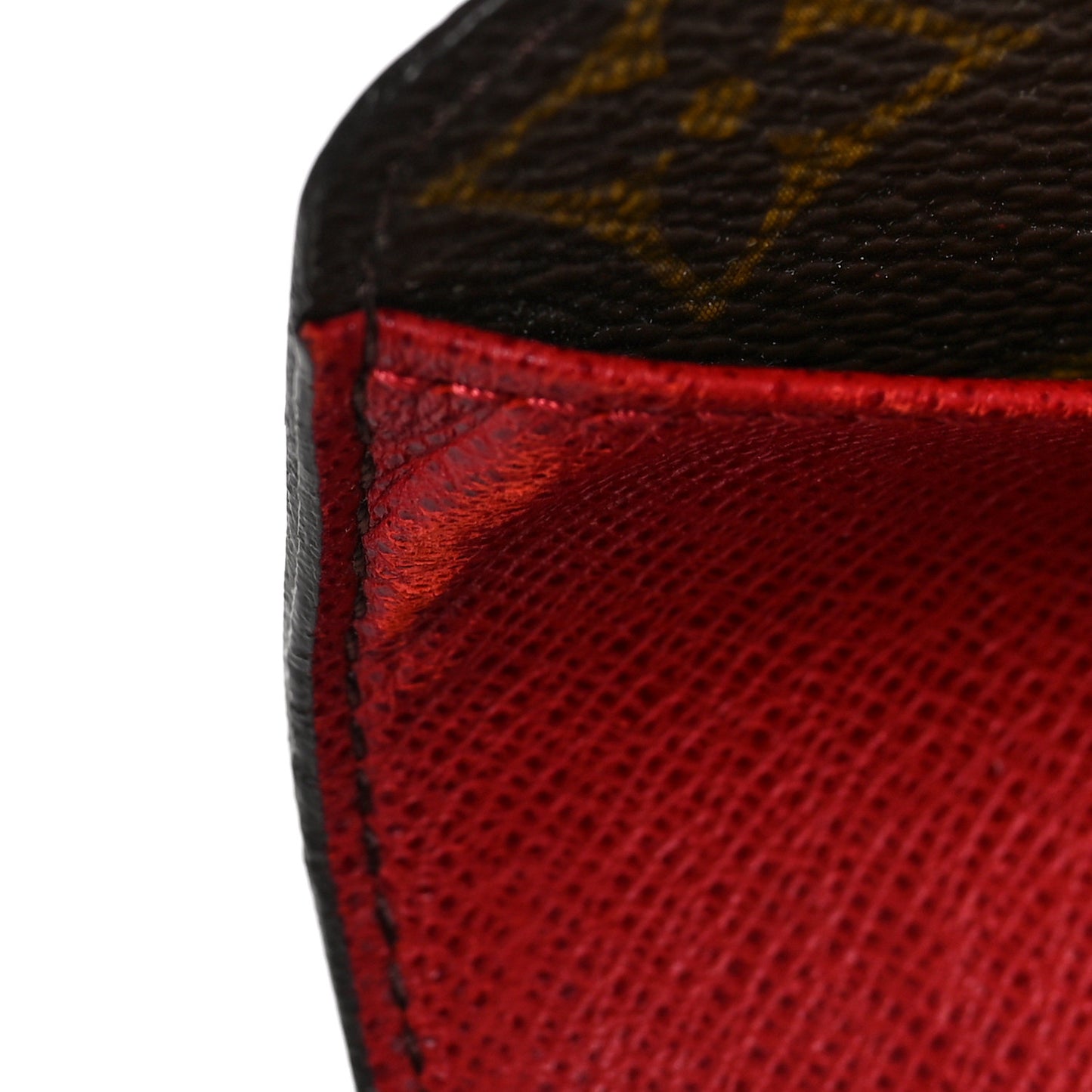 Monogram Josephine Wallet Red