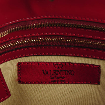Valentino Garavani Patent Small Rockstud Double Handle Tote Rosso Valentino 7 of 8