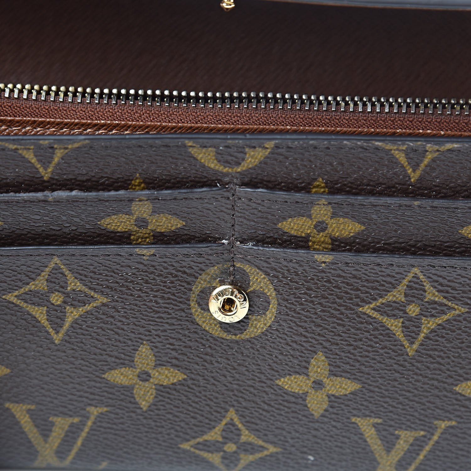 Louis Vuitton Monogram Sarah Wallet 8 of 9
