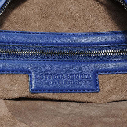 Bottega Veneta Nappa Intrecciato Fuzzy Maxi Veneta Hobo Sapphire 6 of 8