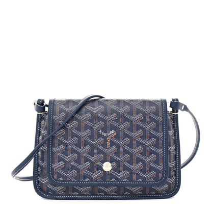 Goyard Goyardine Plumet Wallet Clutch Navy 1 of 10