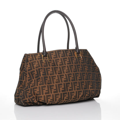 Fendi Zucca Large Mia Tote Tobacco 3 of 7