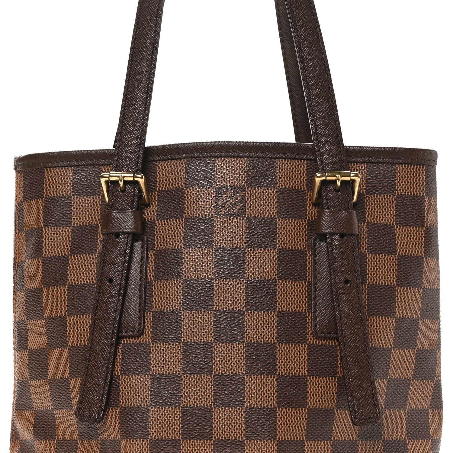 Louis Vuitton Damier Ebene Marais Bucket 23 7 of 9