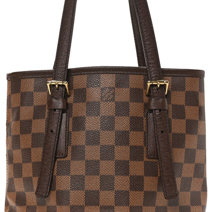 Louis Vuitton Damier Ebene Marais Bucket 23 7 of 9