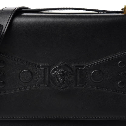 Versace Calfskin Tribute X Shoulder Bag Black 10 of 10