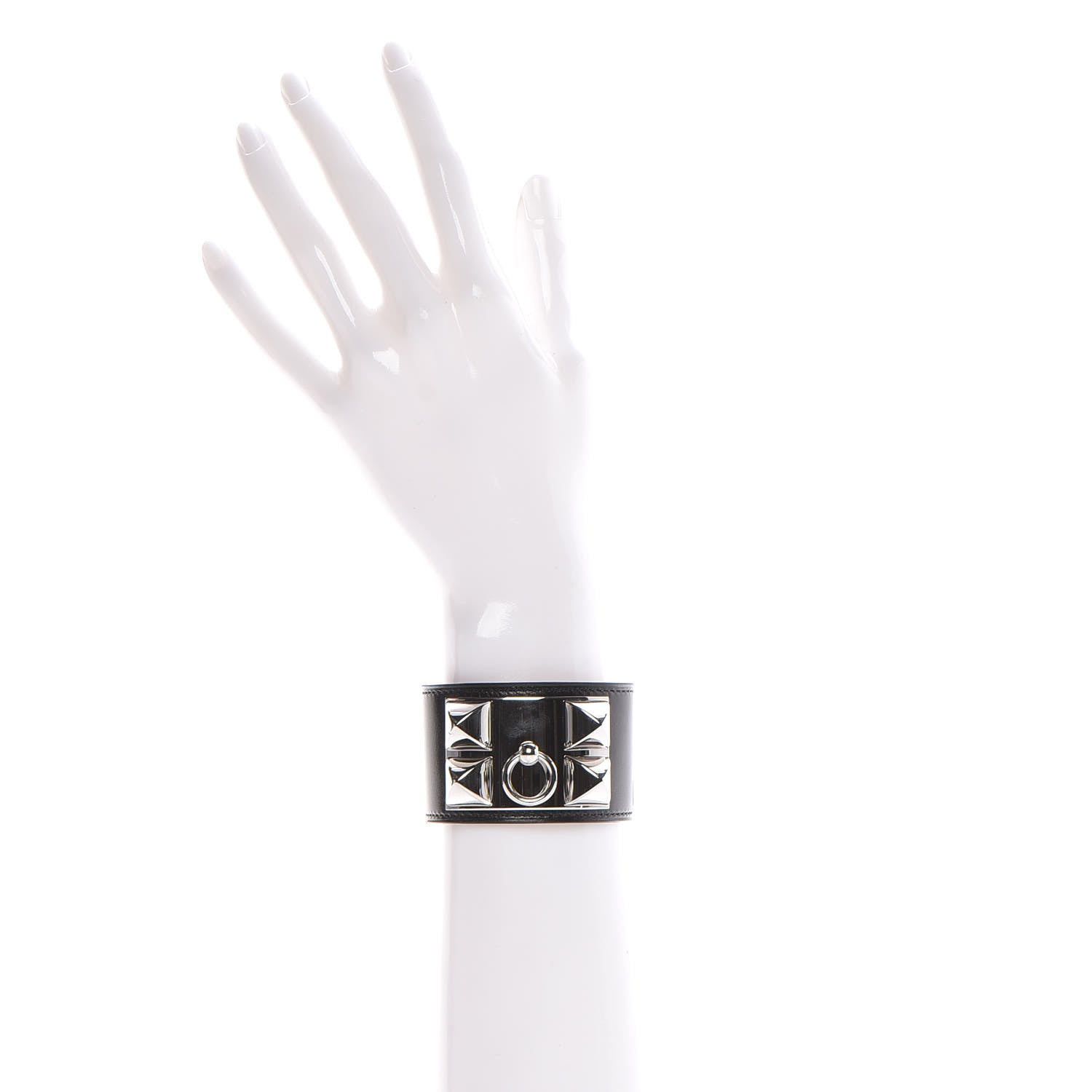 Hermes Box Collier de Chien CDC Bracelet S Black 2 of 9
