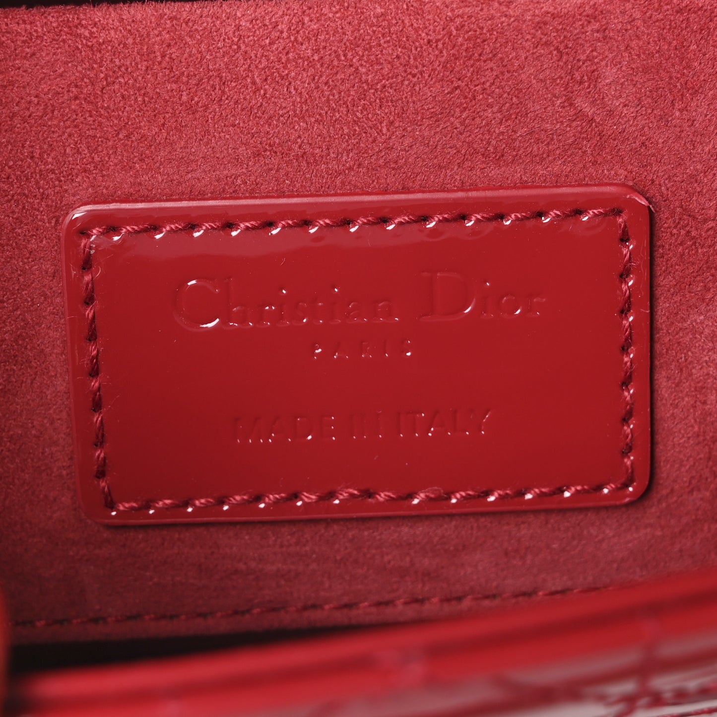 Patent Cannage Small Lady D-Joy Mexican Red
