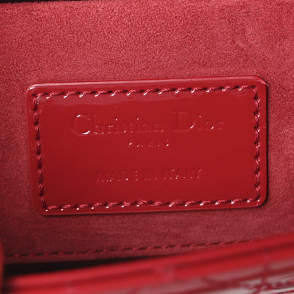 Christian Dior Patent Cannage Small Lady D-Joy Mexican Red 6 of 10