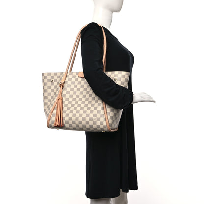 Louis Vuitton Damier Azur Propriano Rose Ballerine 2 of 9