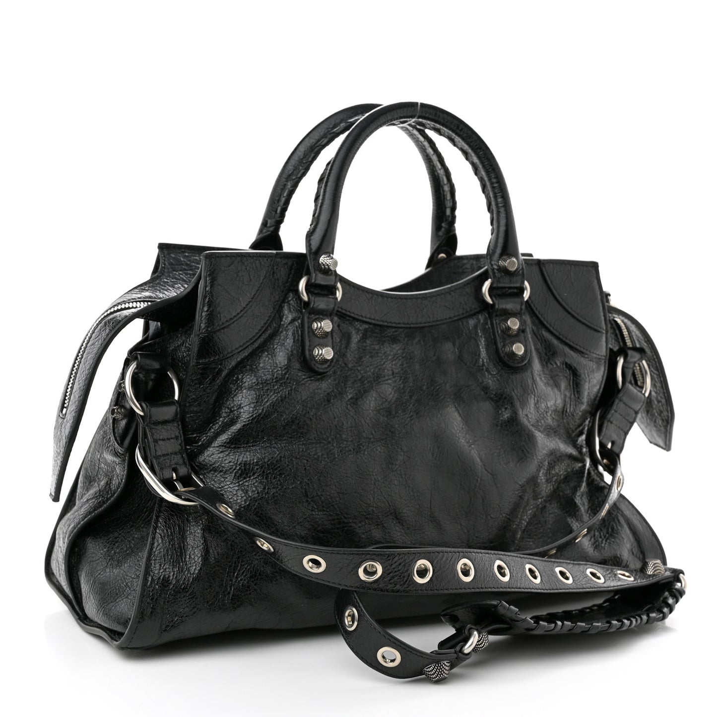 Agneau Arena Neo Cagole City Handbag Black