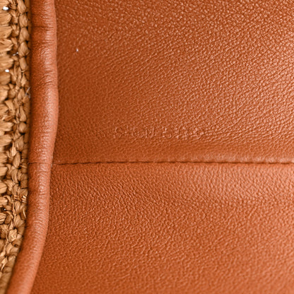 Celine Raffia Calfskin Medium Tan 7 of 11