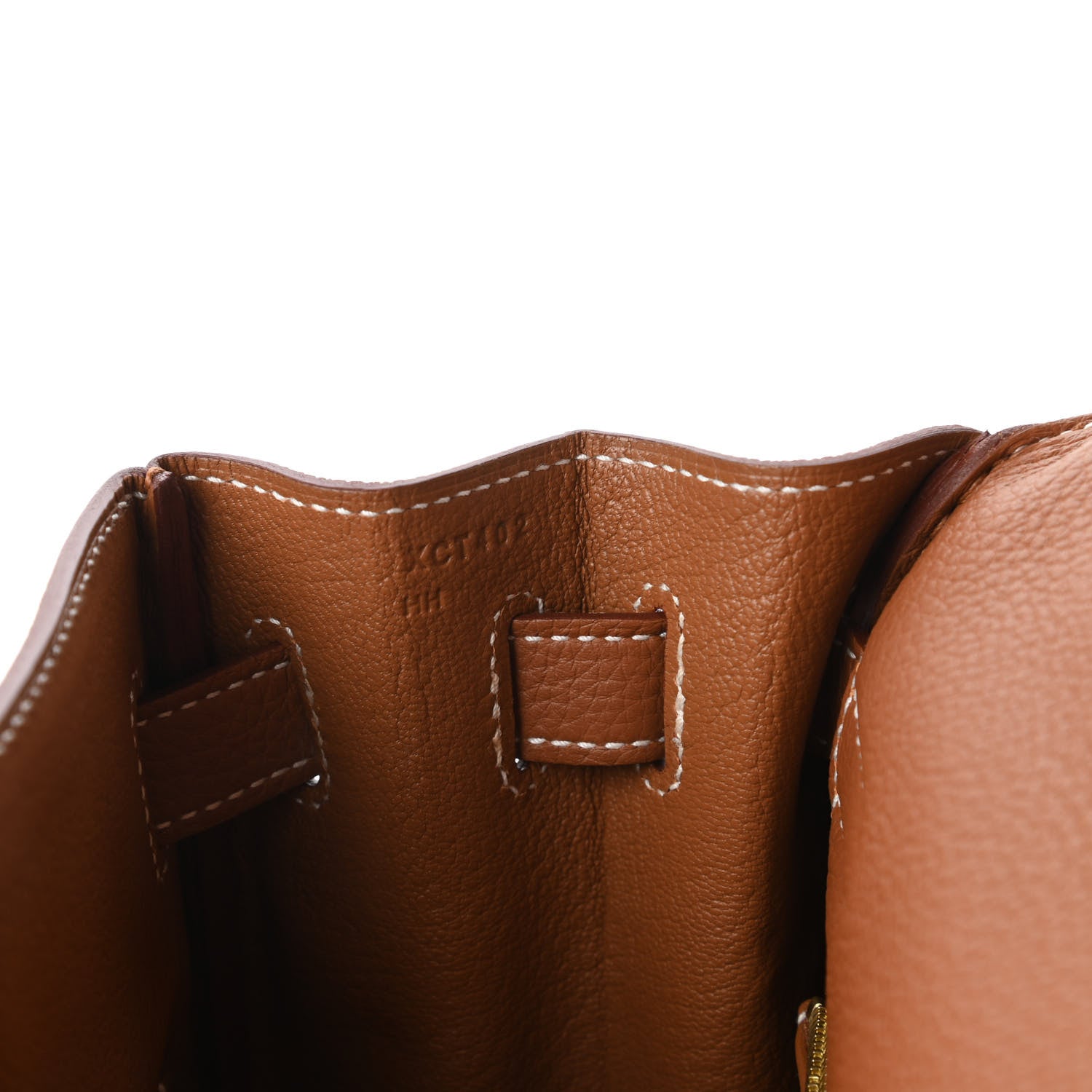Hermes Togo Kelly Retourne 32 Gold 9 of 13