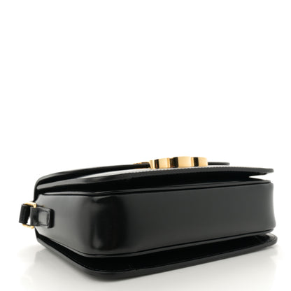 Celine Shiny Calfskin Teen Triomphe Black 4 of 10