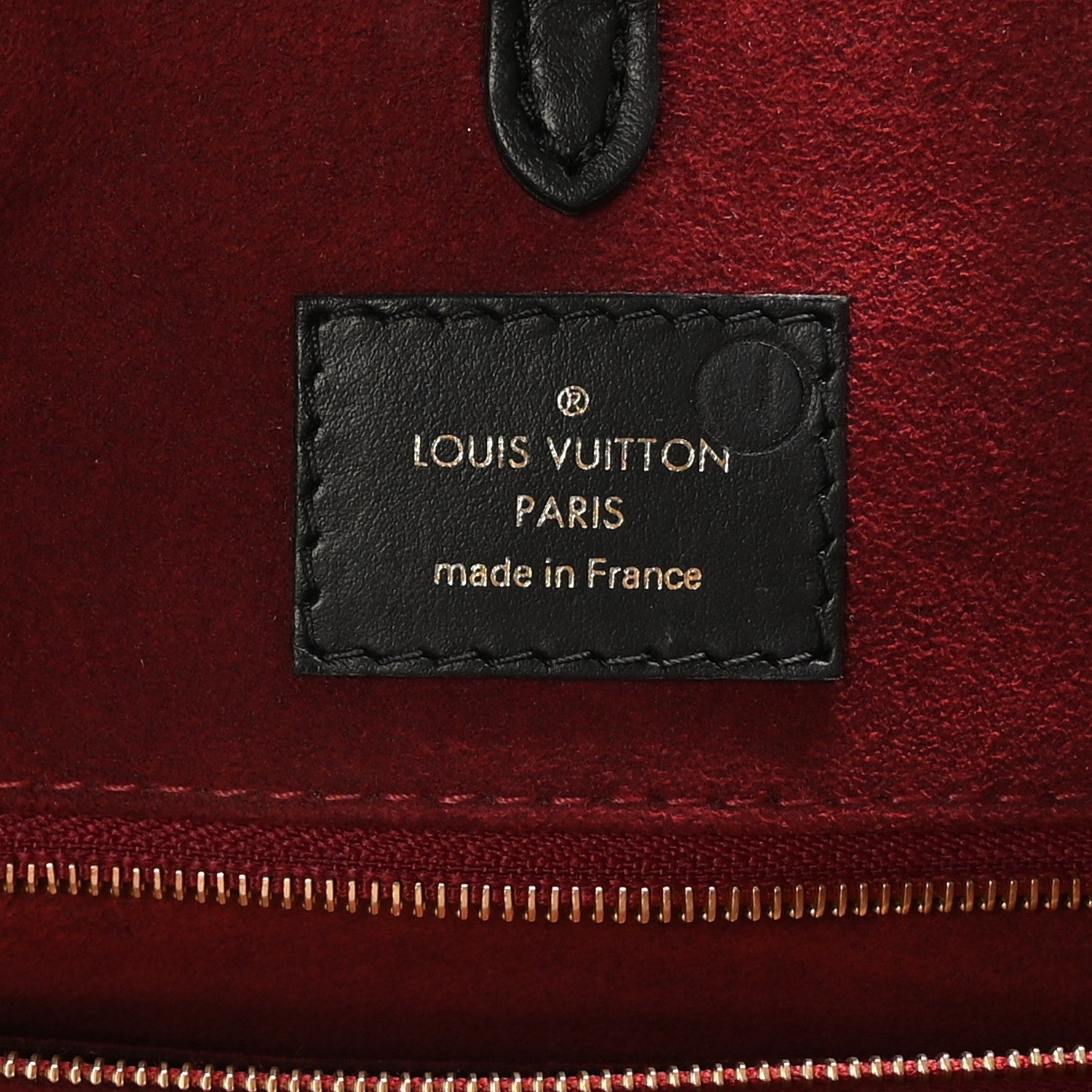 Louis Vuitton Empreinte Monogram Giant Onthego MM Black Beige 6 of 8