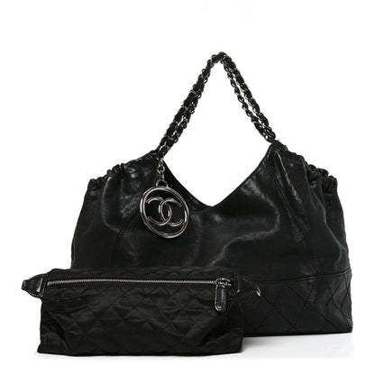 Chanel Calfskin Baby Coco Cabas Black 3 of 10