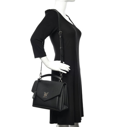 Louis Vuitton Soft Calfskin My Lockme Top Handle Black 2 of 11