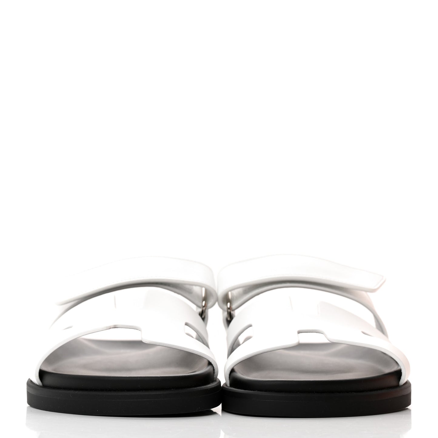 Calfskin Womens Chypre Sandals 36.5 White