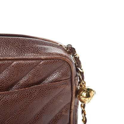 Chanel Caviar Camera Case Brown 11 of 17