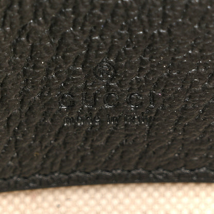 Gucci Jacquard Black Denim GG Monogram Textured Dollar Calfskin Mini Jackie 1961 Hobo Black Ivory 6 of 13