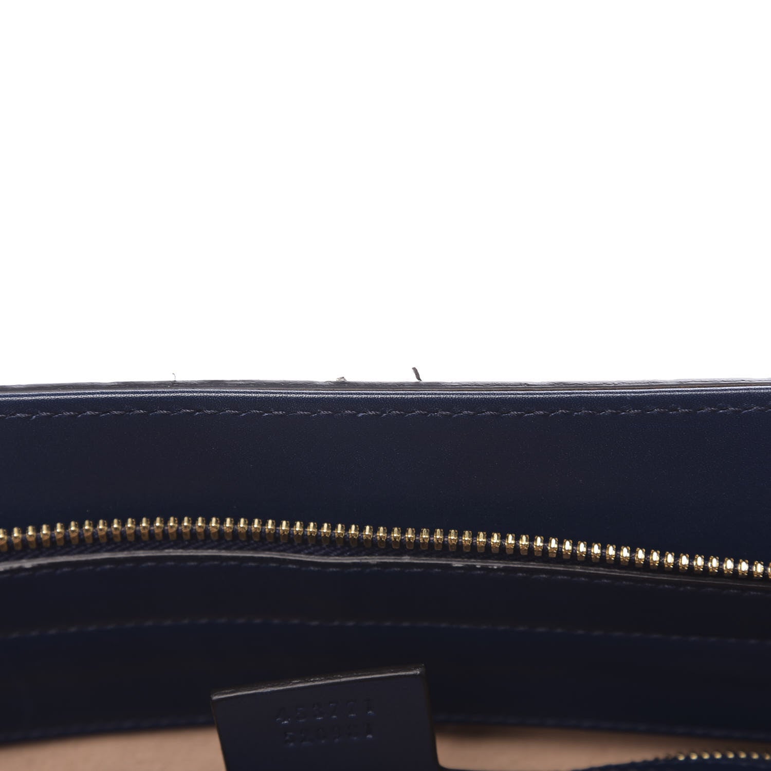 Gucci Guccissima Signature Large Chain Shoulder Bag Blue 8 of 12