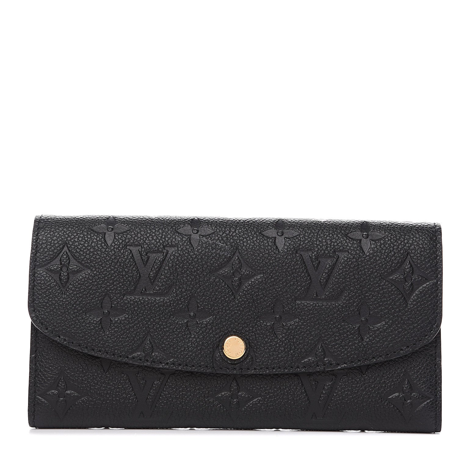 Louis Vuitton Empreinte Emilie Wallet Black Dune 1 of 7