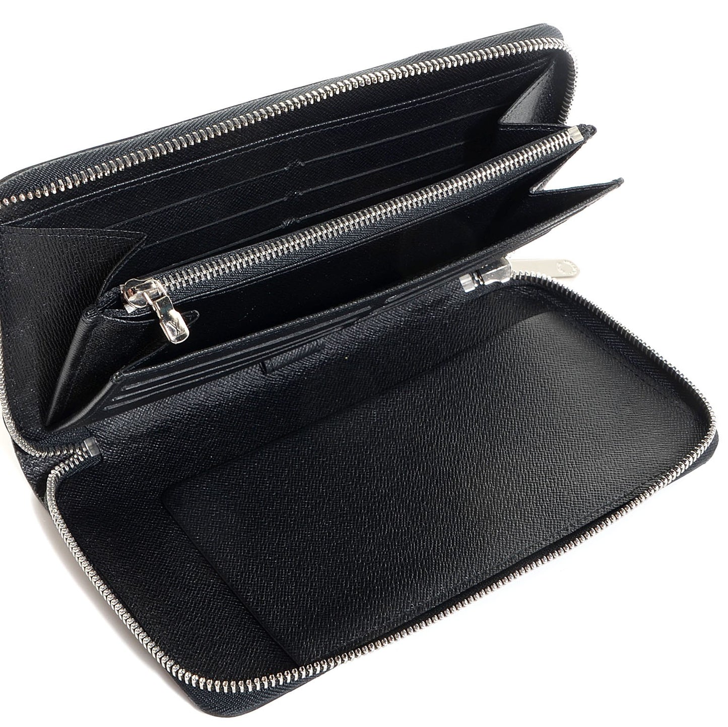 Epi Zippy Organizer Wallet Black