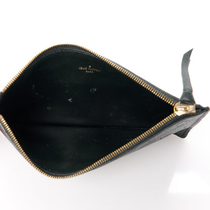 Louis Vuitton Empreinte Pochette Felicie Chain Wallet Black 9 of 18