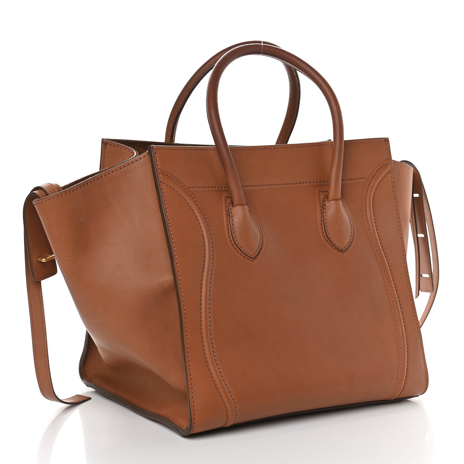 Celine Natural Calfskin Medium Phantom Luggage Brick 2 of 13