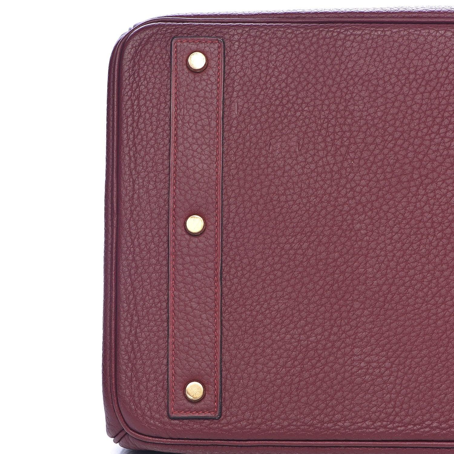 Hermes Fjord HAC Birkin 45 Rouge H 32 of 43