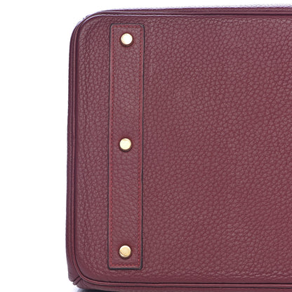 Hermes Fjord HAC Birkin 45 Rouge H 32 of 43